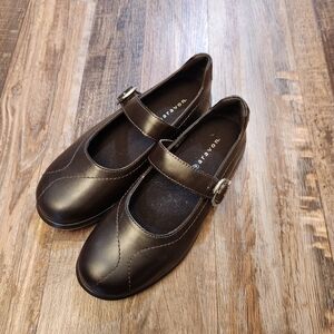Aravon Mary Jane Leather Comfort Shoes